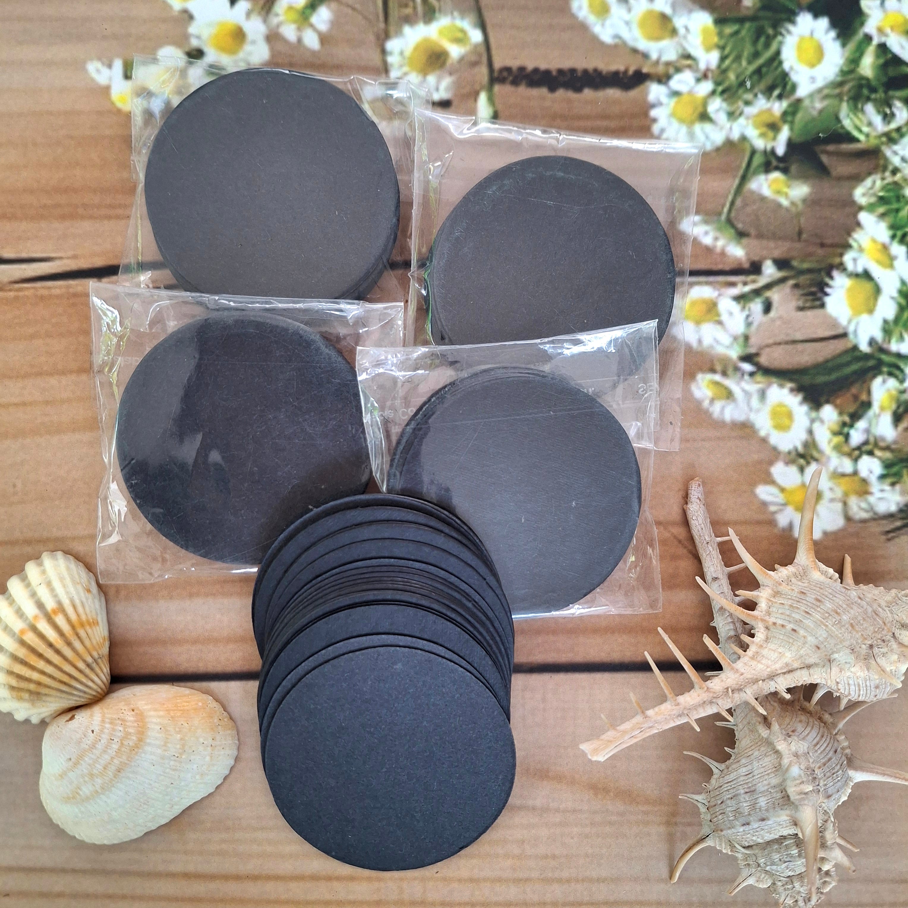 Black Round Tiles * Small