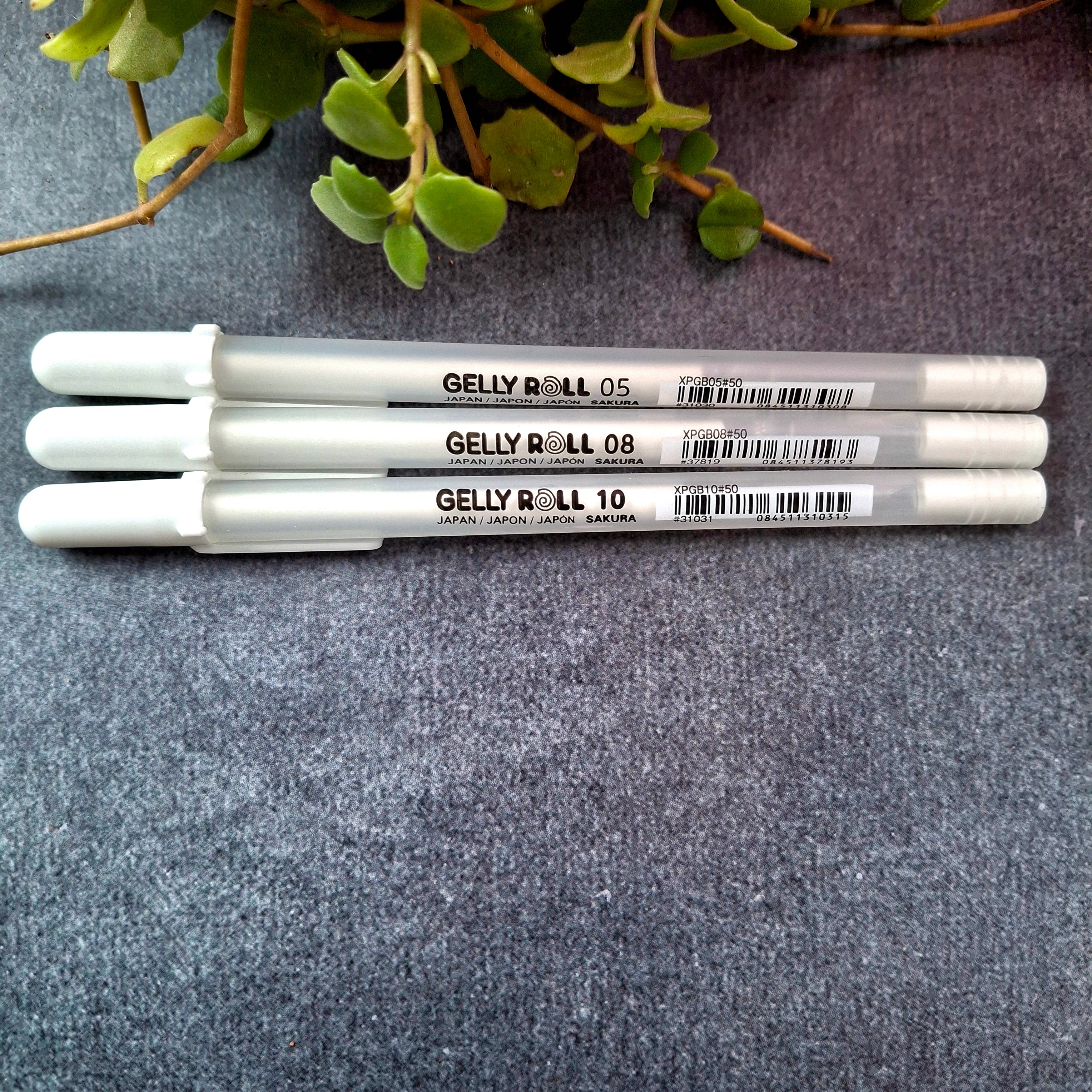 Gelly Roll White Set * 05, 08, 10