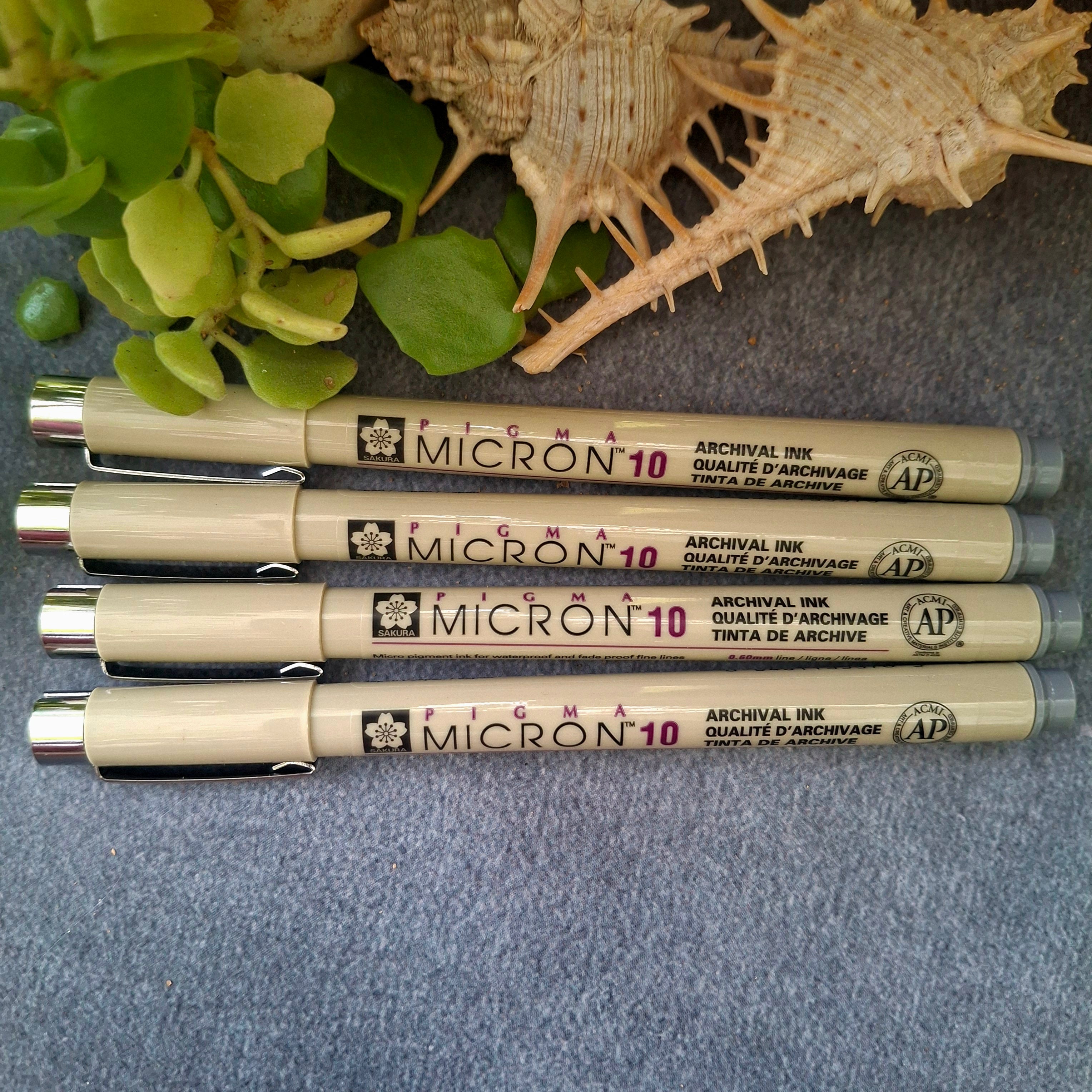 Micron 10 * Cool Grey