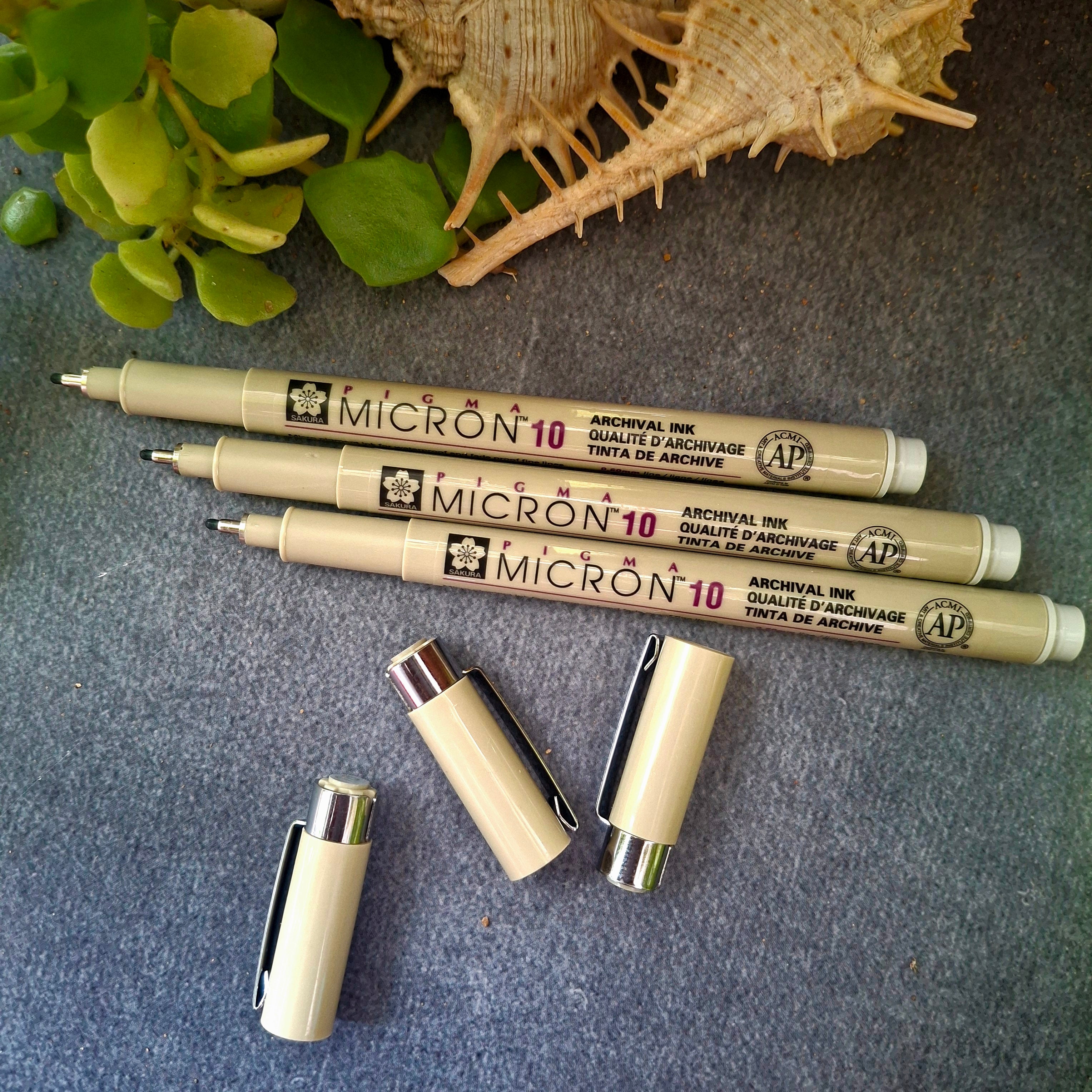 Micron 10 * Light cool grey