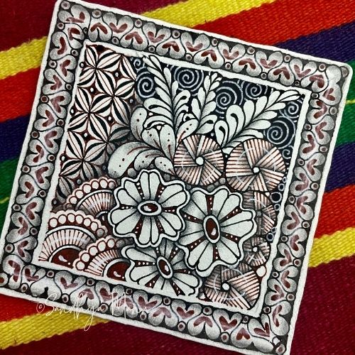 MONTHLY ZENTANGLE WORKSHOP