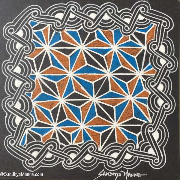 Zentangles with Tangle HEMP