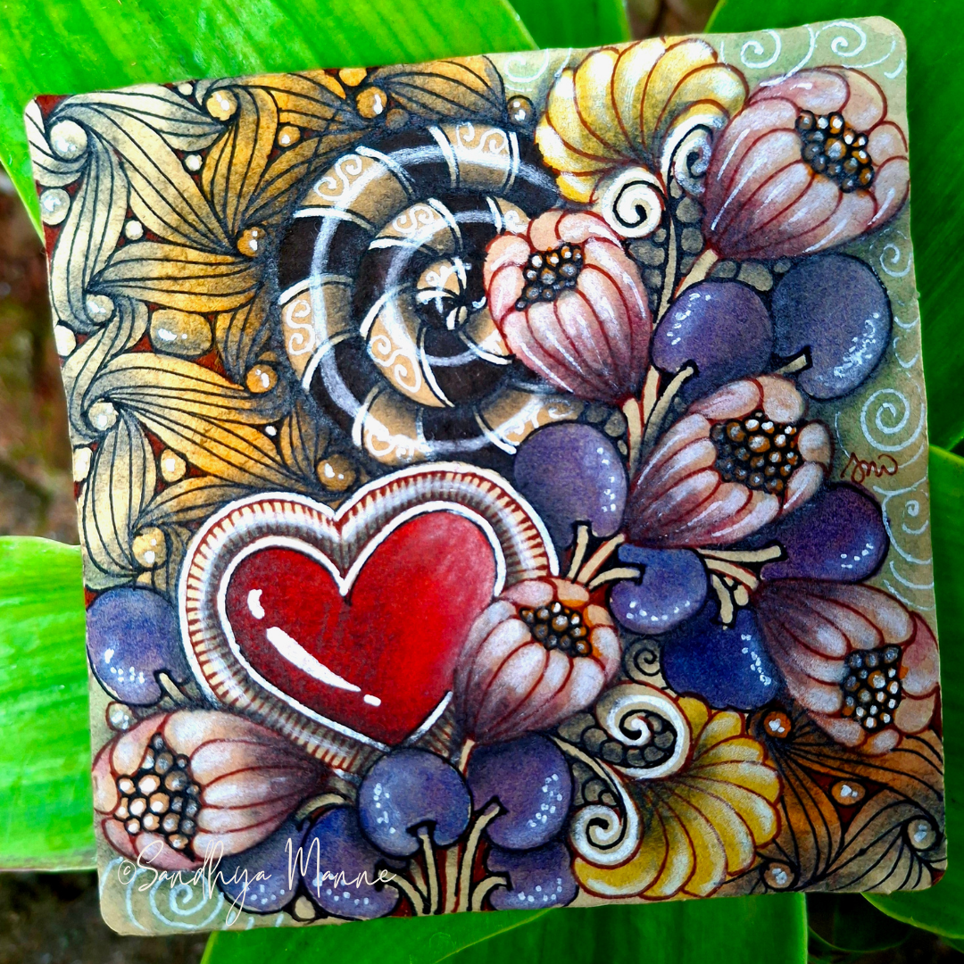 A Little Love on Tan ❤️