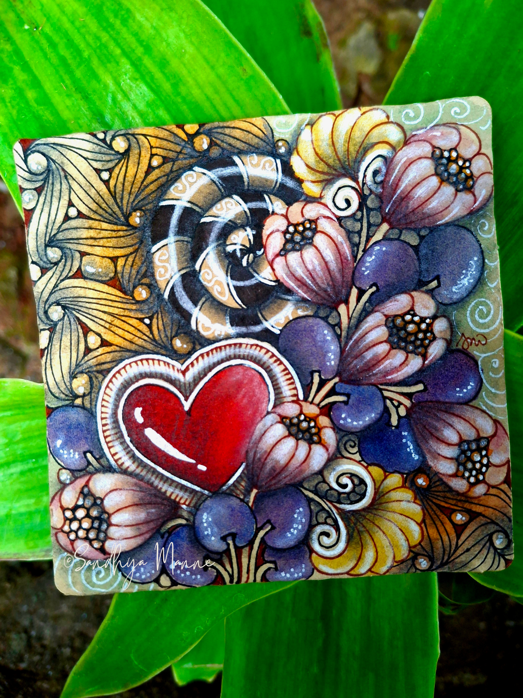 A Little Love on Tan ❤️