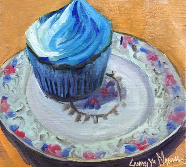 Blueberry Cupcake