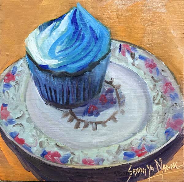 Blueberry Cupcake