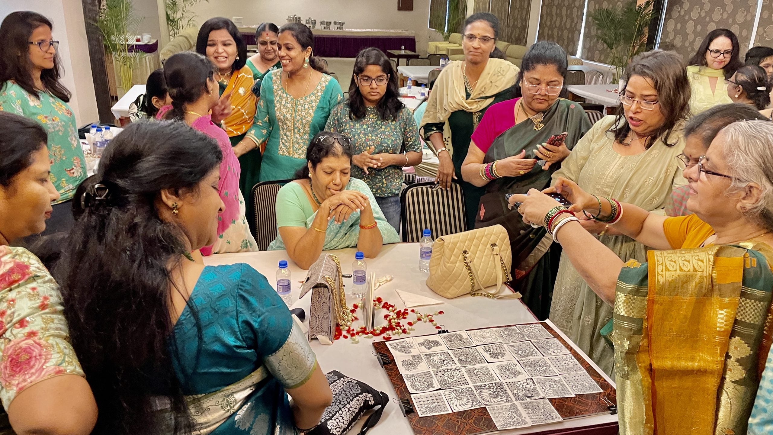 Zentangle at IPS Officer's Wives Association