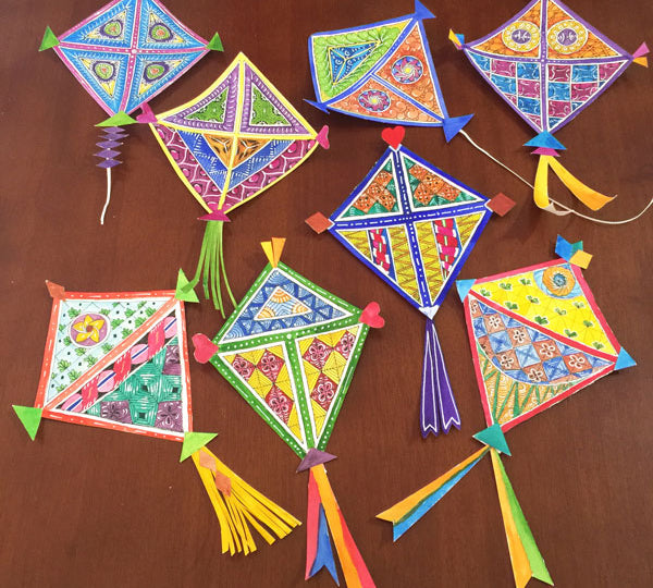 Advance Zentangle Workshop TANGLE KITES