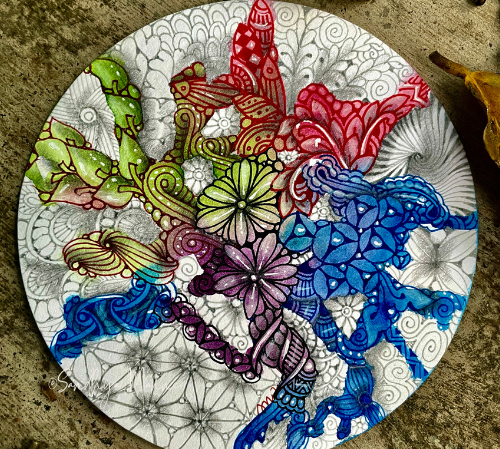 MONTHLY ZENTANGLE WORKSHOP