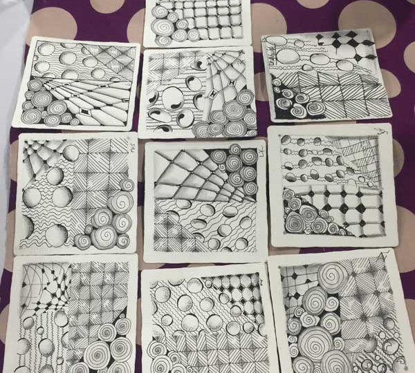 Beginners Zentangle workshop June2018