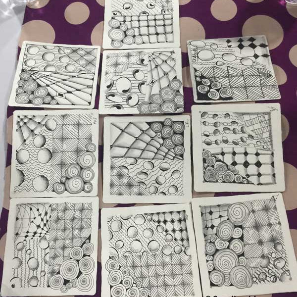 Beginners Zentangle workshop June2018