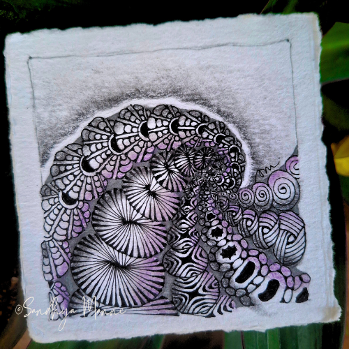 Exploring Zentangle Project Pack No. 27 – Day 4