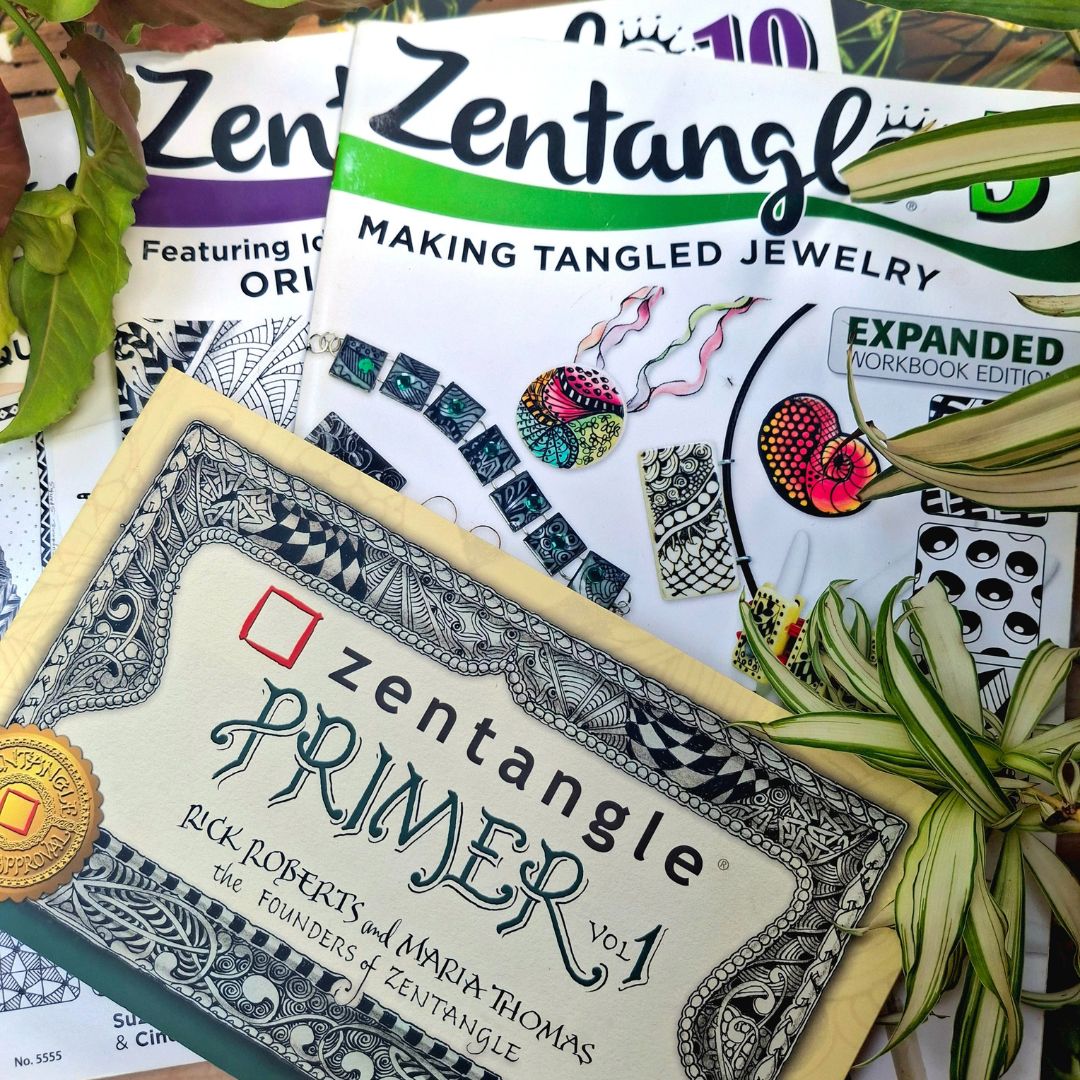 Zentangle Books for Guided Learning and Daily Practice