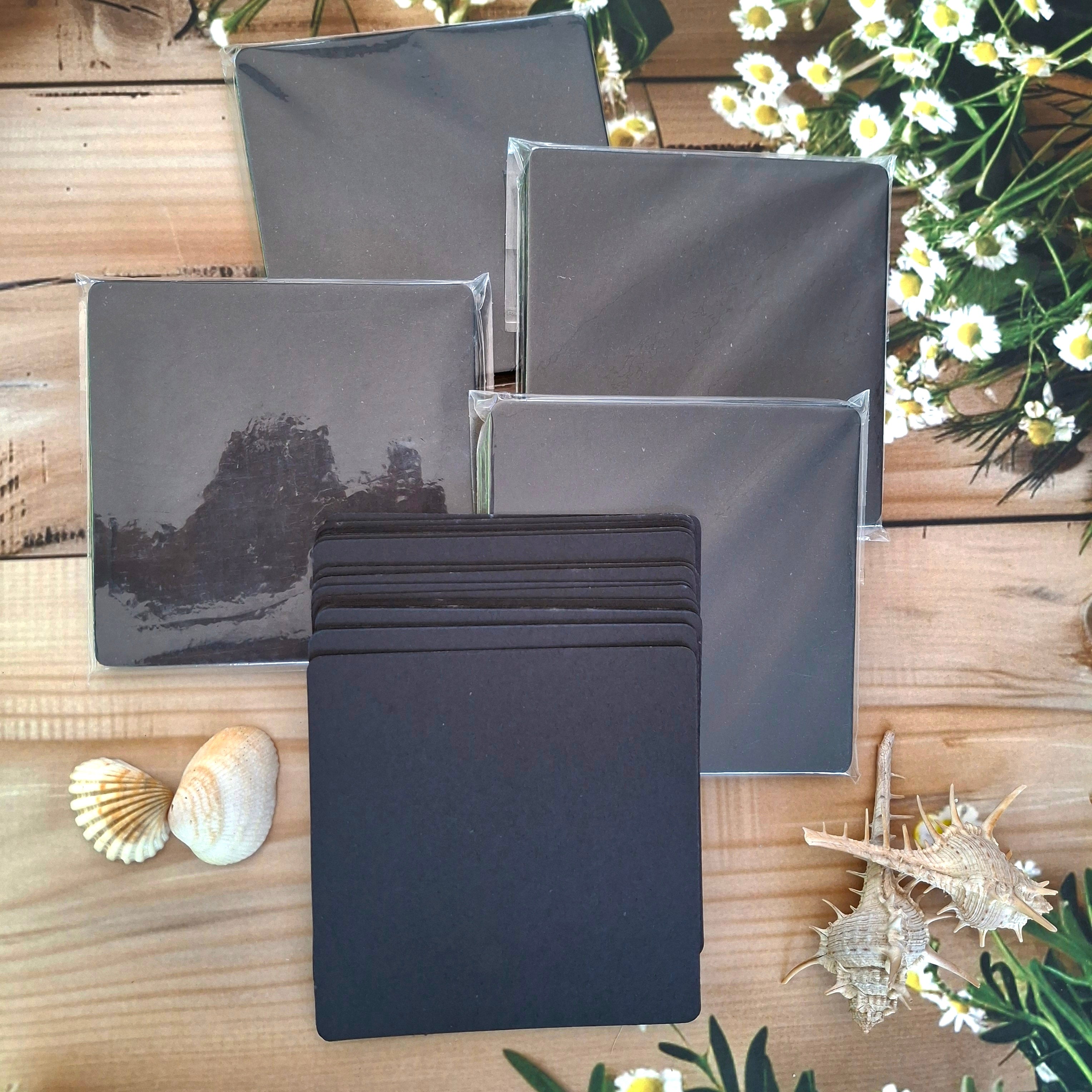 Black Big Square Tiles – Sandhya Manne