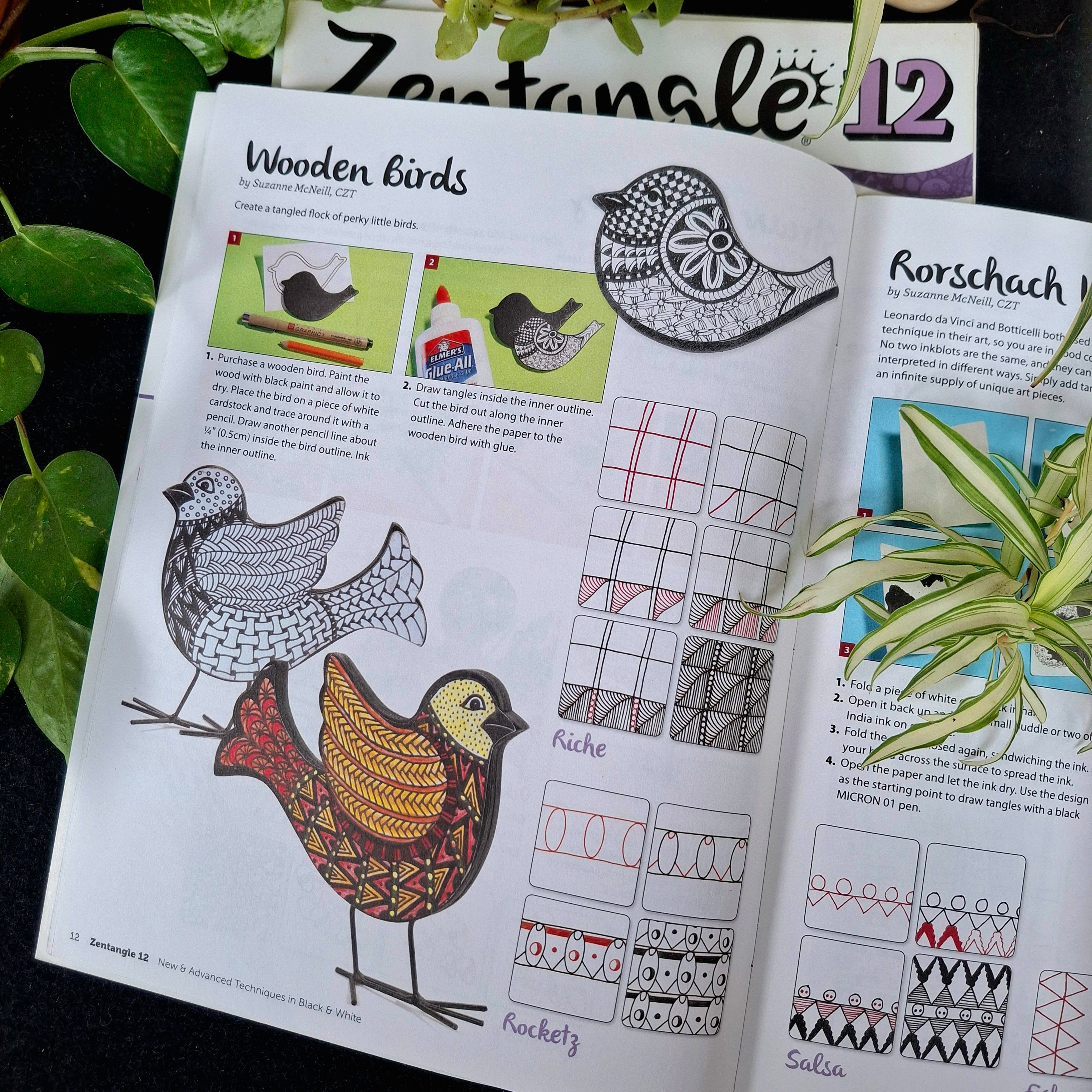 Zentangle-12 New Advance Techniques
