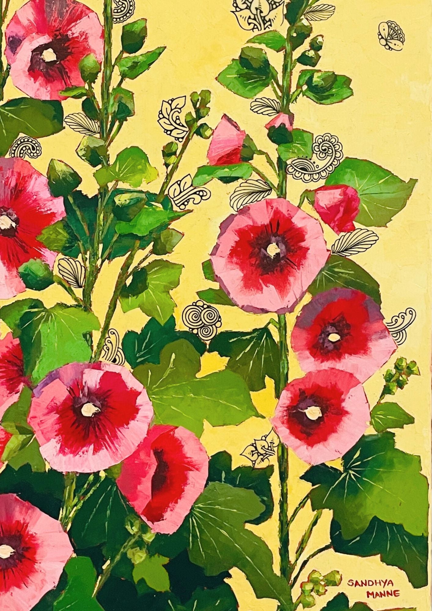 THE ALLURE OF HOLLYHOCK