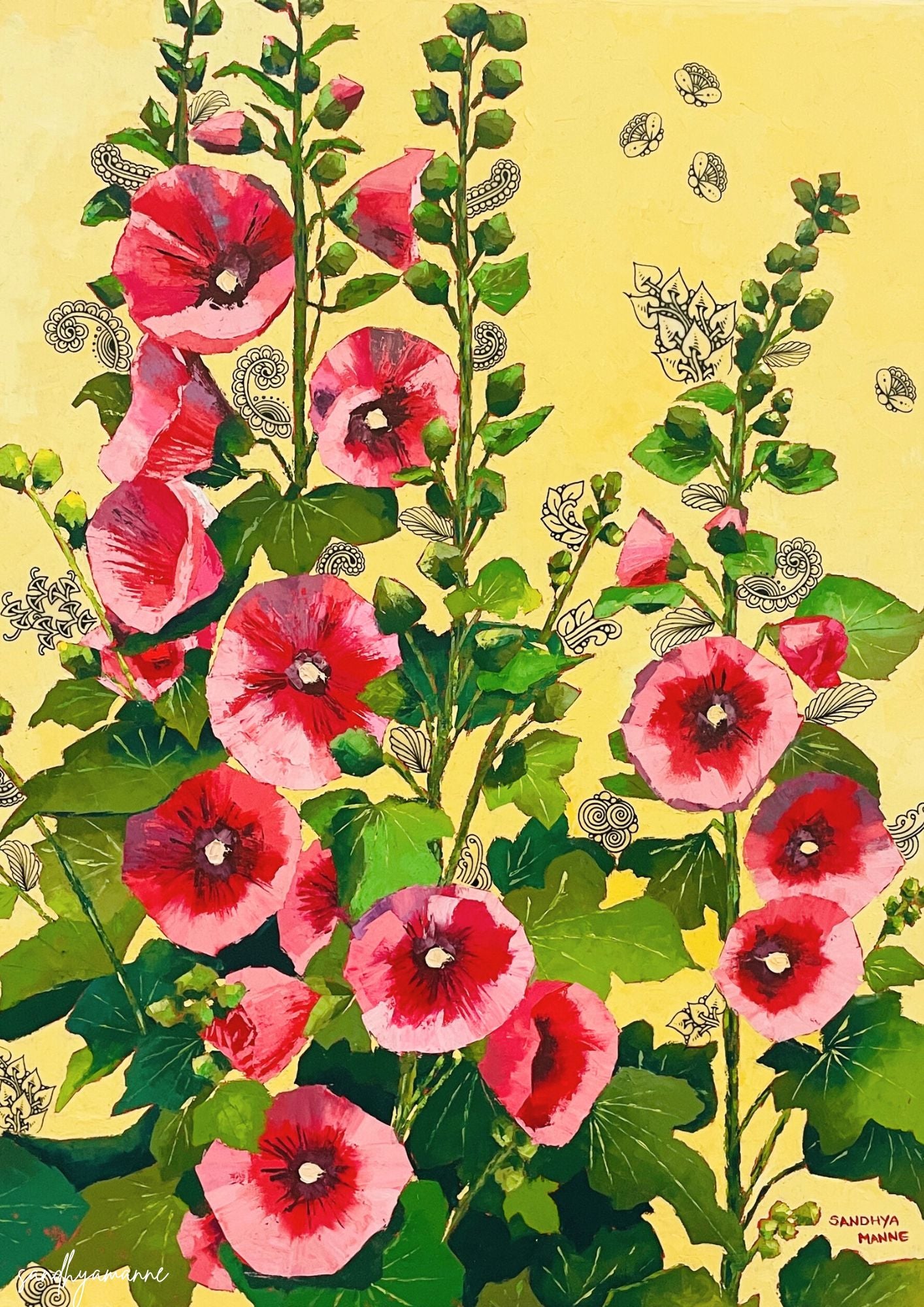 THE ALLURE OF HOLLYHOCK