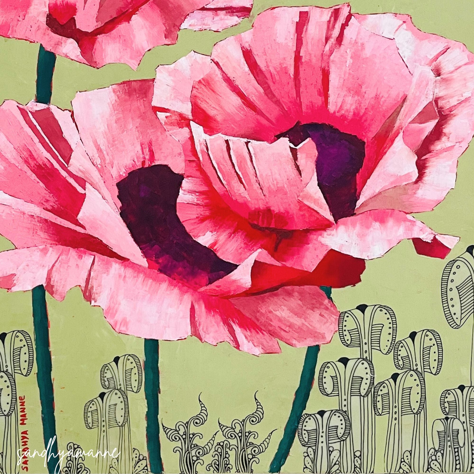 PINK POPPIES