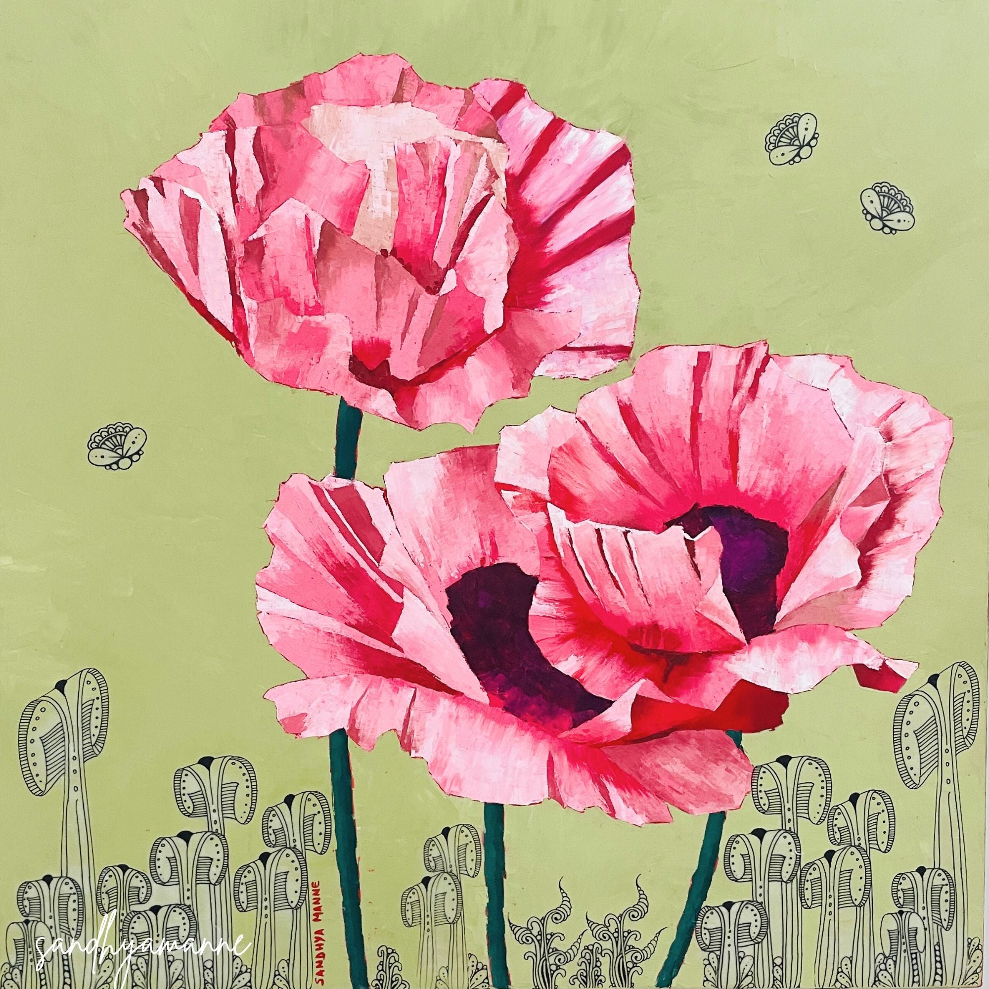 PINK POPPIES