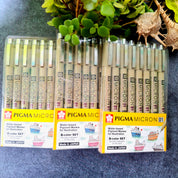 Micron 01 * 8 colors Set