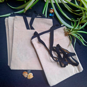 Canvas Zipper Pouch With Sling
