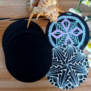 Black Round Tiles * Small