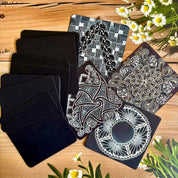 Black Square Tiles *Big
