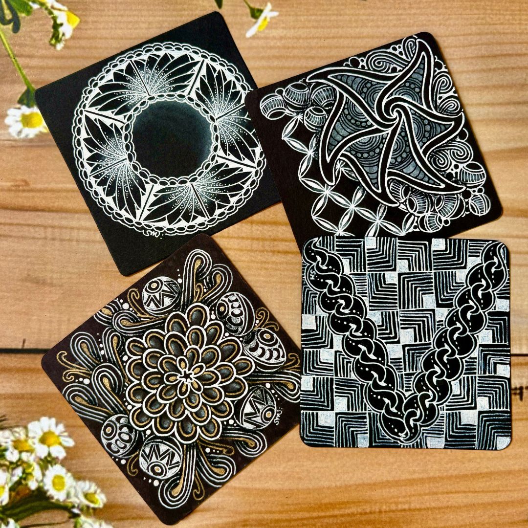 Black Square Tiles *Big