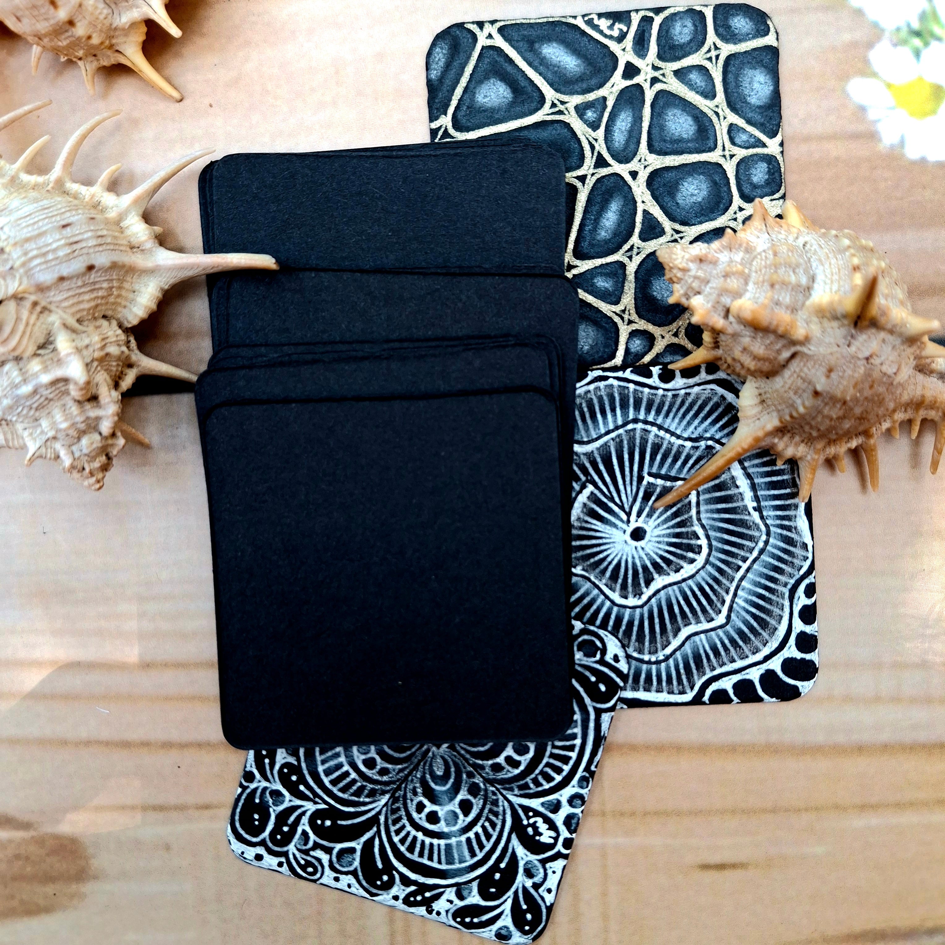 Black Small Square Tiles