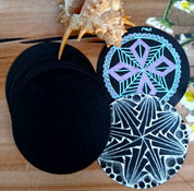 BLACK Small Zendala Tiles