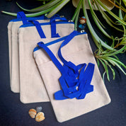 Canvas Zipper Pouch With Sling