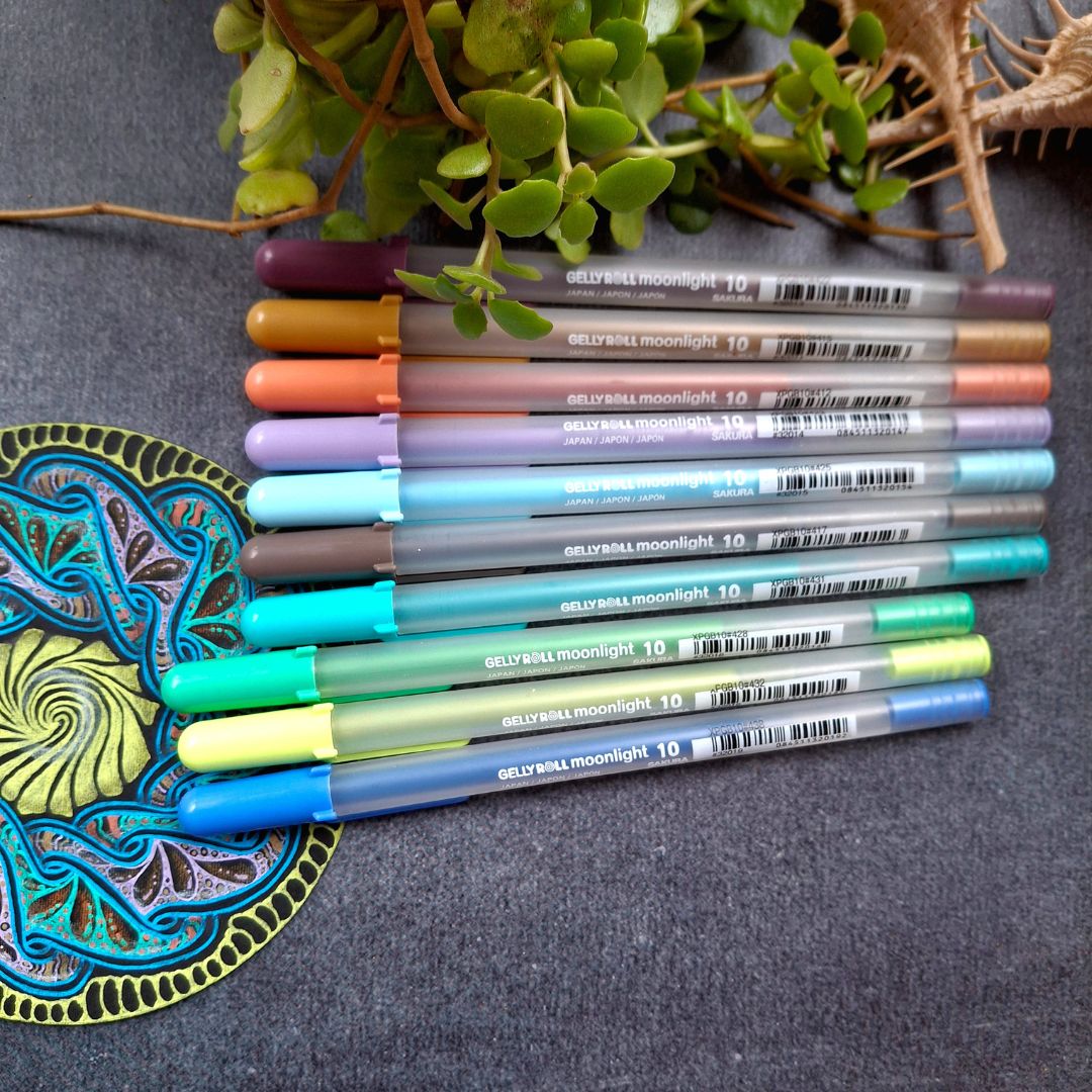 Gelly Roll Moonlight * 10 Colors Set