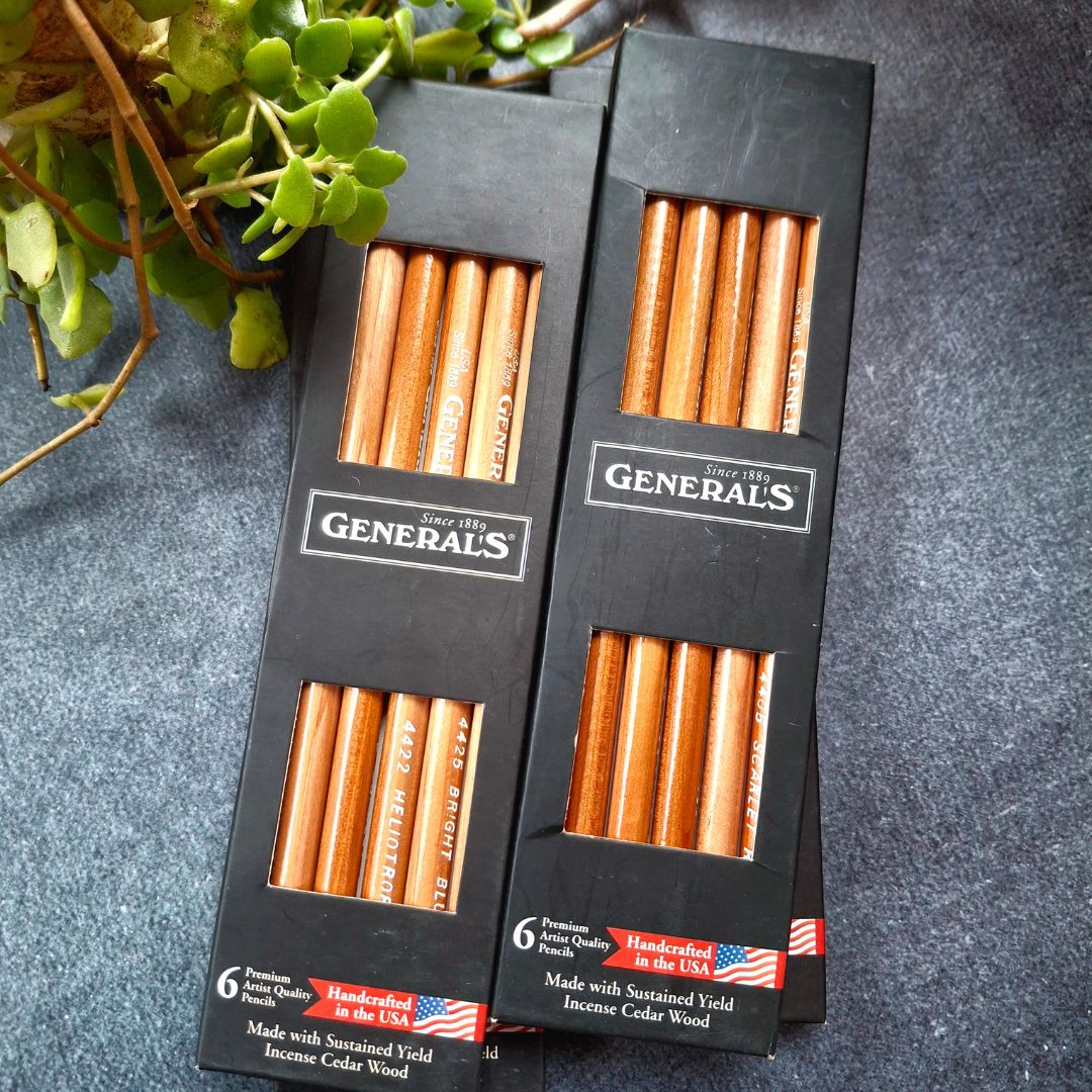 General's Pastel Chalk * 6 Colors Set