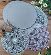 Grey Big Zendala Tiles
