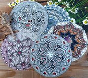 Grey Big Zendala Tiles