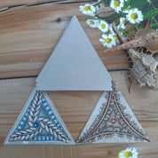 Grey Triangle Tiles