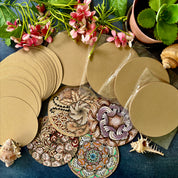 Tan Round Tiles * Regular