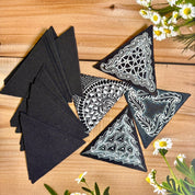 Black Triangle Tiles