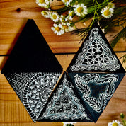 Black Triangle Tiles