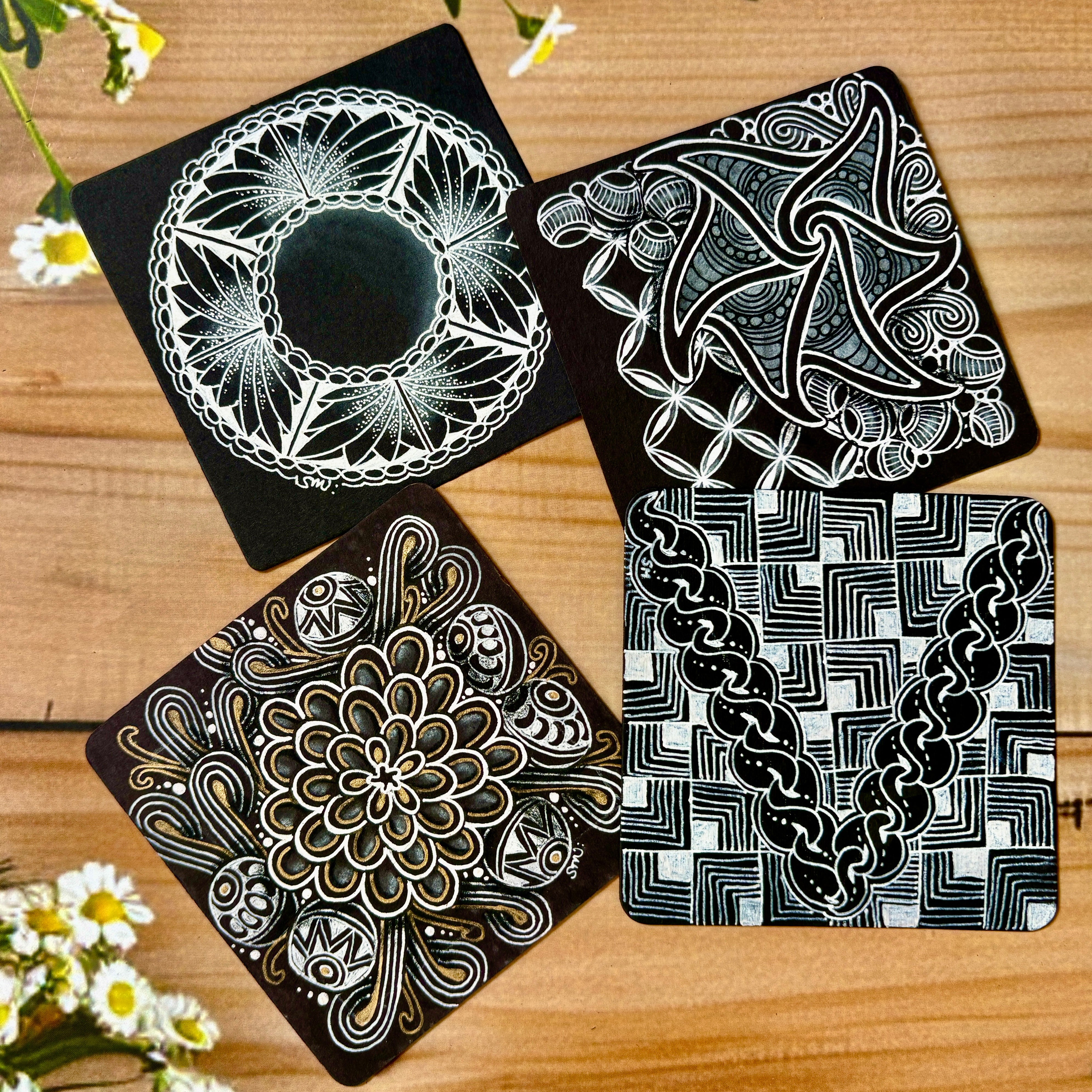 Black Square Tiles *Big