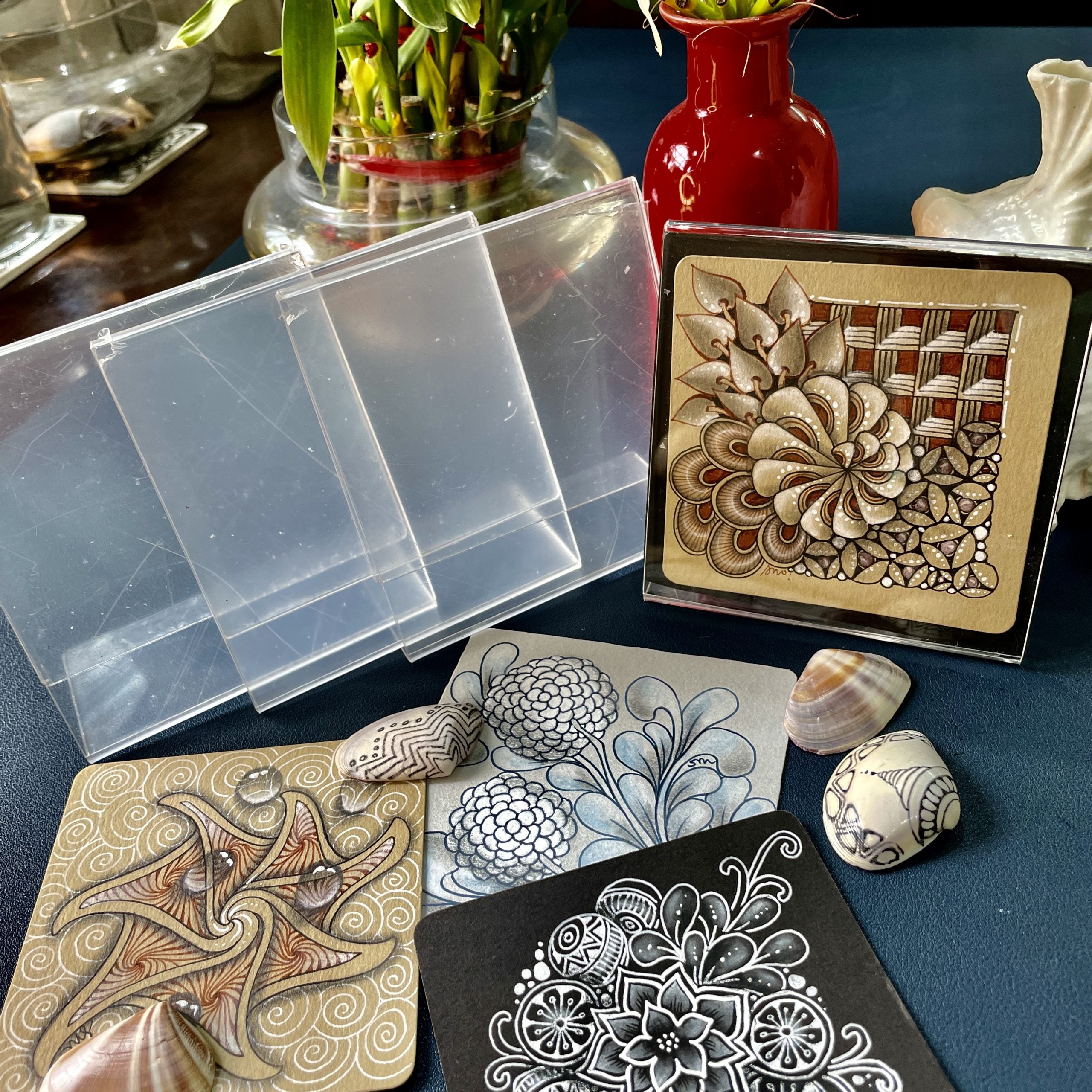 Small Acrylic Table Top Frame