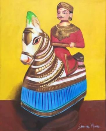 MAN DANCING WITH HIS HORSE