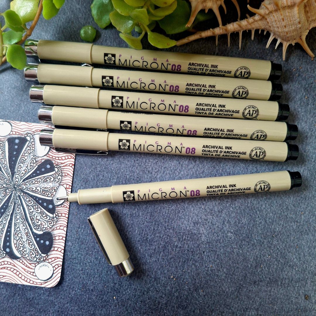 Micron 08 * Black