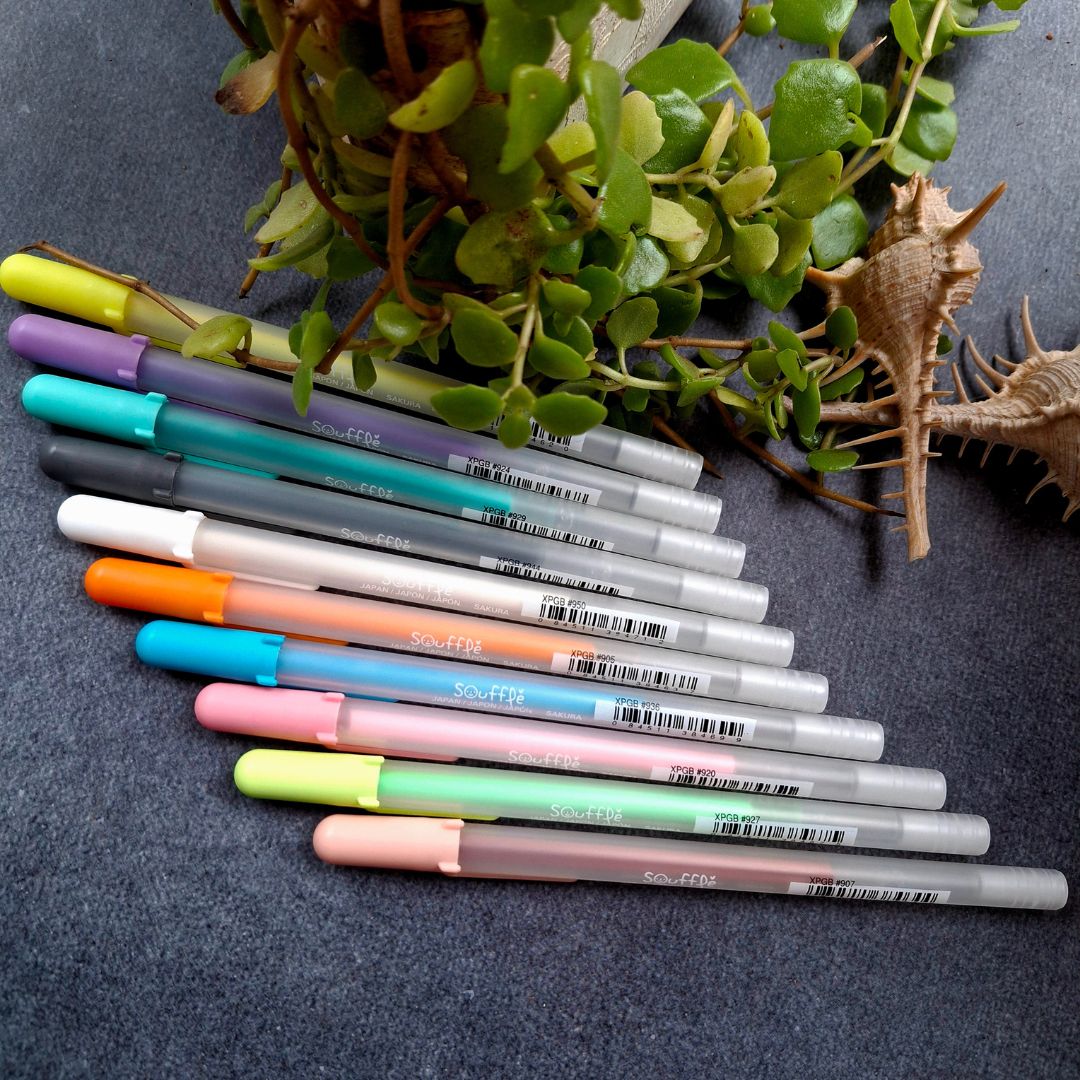 Sakura-souffle-10colors-set-pens-orange-lightorange-pink-purple-lightgreen-green-blue-gray-white-ink-pens-tangle-supplies-online-zentangle-sandhyamannestudio-ecr-chennai.jpg