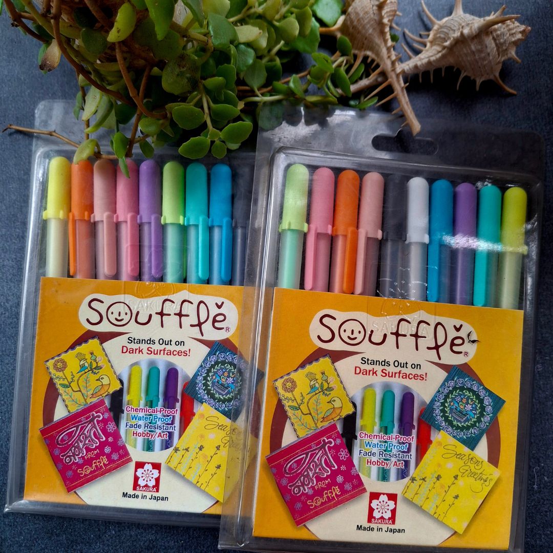 Sakura-souffle-10colors-set-pens-orange-lightorange-pink-purple-lightgreen-green-blue-gray-white-ink-pens-tangle-supplies-zentangle-sandhyamannestudio-ecr-chennai.jpg