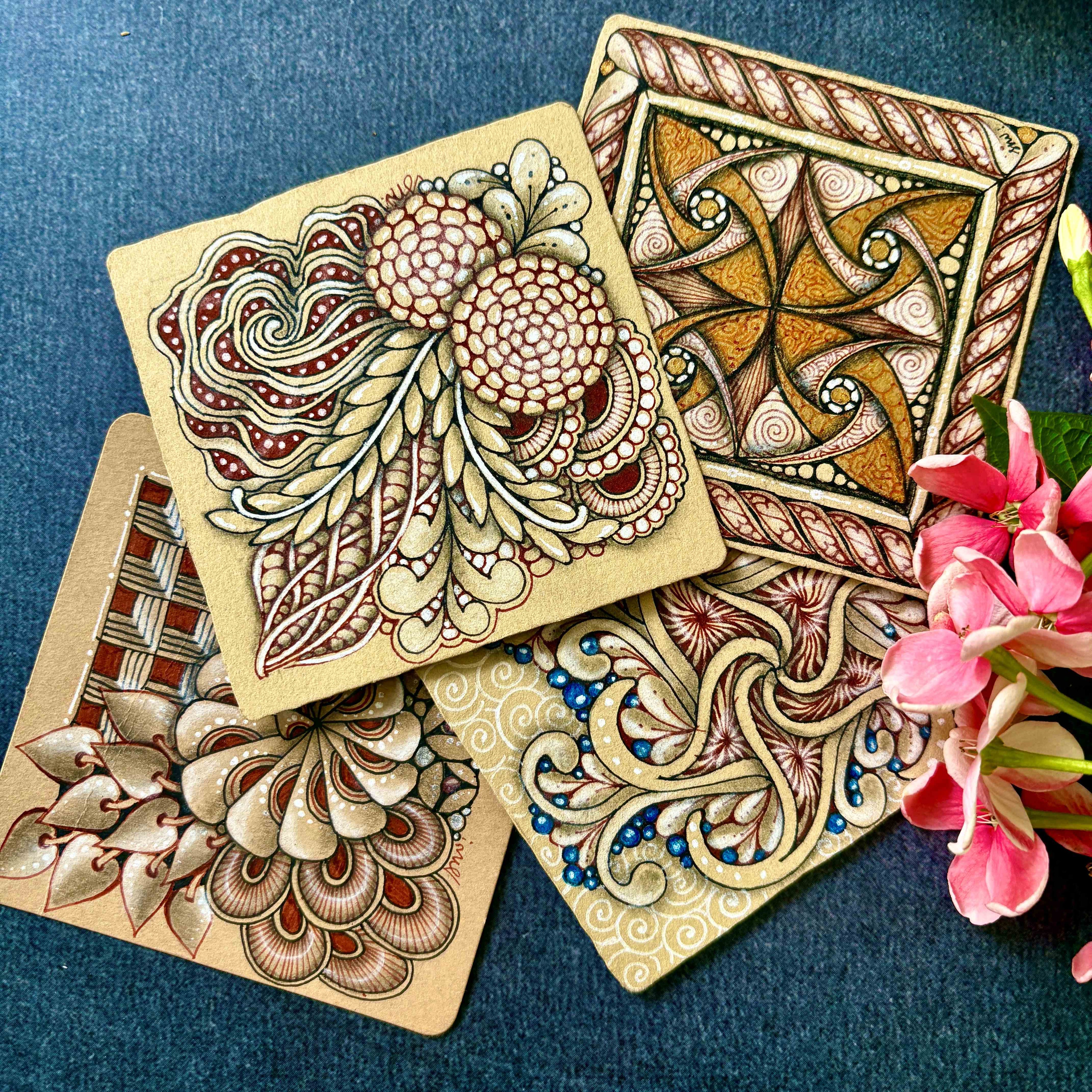 Tan Square Tiles * Regular