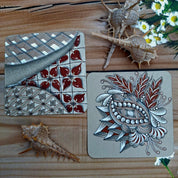 Tan  Big Square Tiles