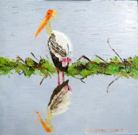 The-Yellow-Beak-oil-painting-frames-sandhyamanne-studio-ecr-chennai.jpg