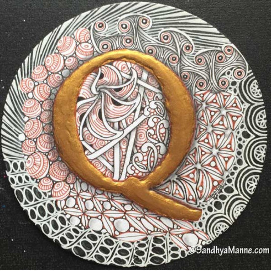 The-alpha-Q-Zentangle-art-frames-sandhayamanne-studio.jpg