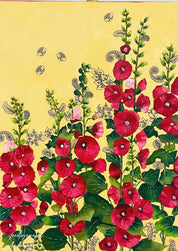 THE SPLENDOR OF HOLLYHOCKS